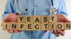 Yeast infections in skin folds, also known as fungal infections